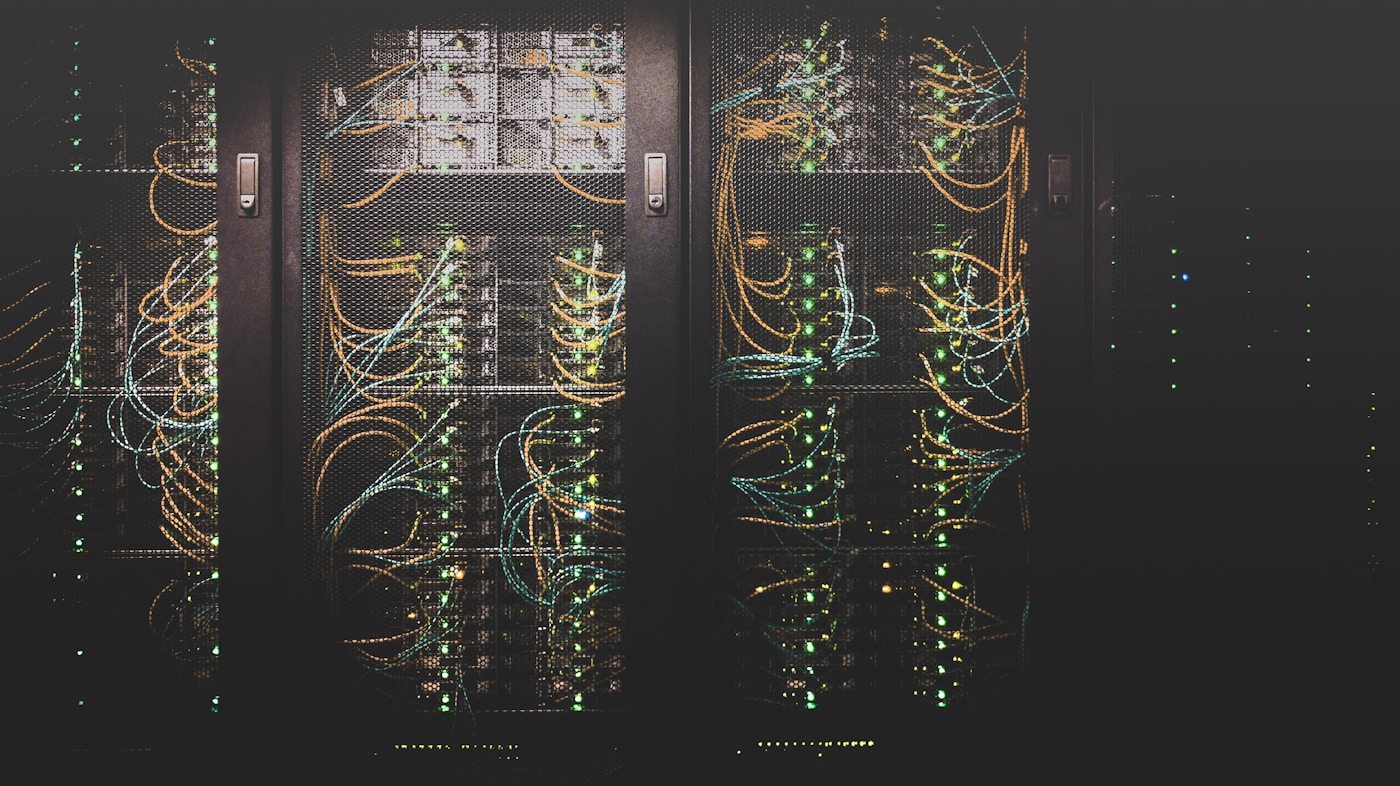 Salle de serveurs et infrastructure informatique